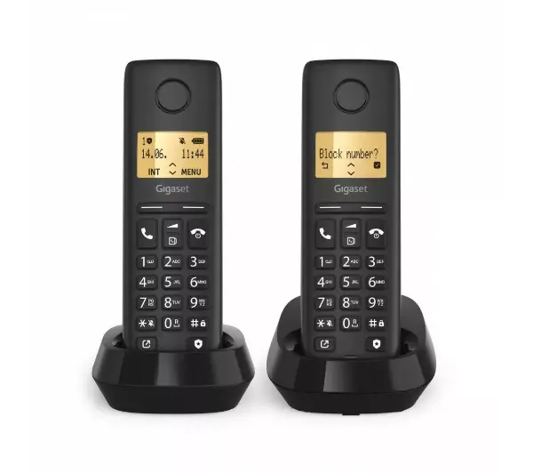 Gigaset Pure 100 Duo Czarny