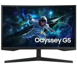 Samsung Odyssey G5 S27CG552EU 27" 2K VA 165Hz 1ms MPRT Zakrzywiony Gamingowy  - Kup na Raty - RRSO 0%