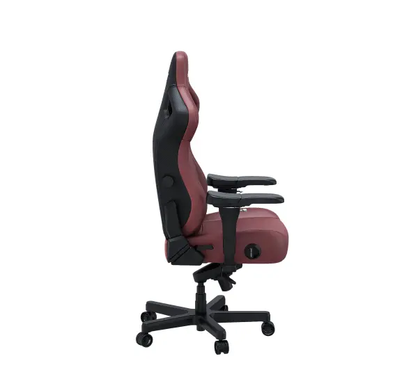 Anda Seat Kaiser 4 L Gamingowy do 120kg Skóra Eco Bordowy - Kup na Raty - RRSO 0%