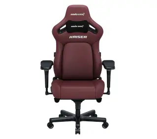 Anda Seat Kaiser 4 L Gamingowy do 120kg Skóra Eco Bordowy - Kup na Raty - RRSO 0%