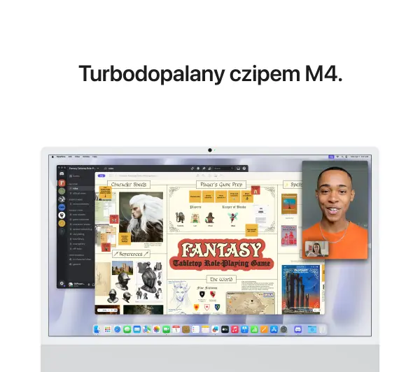 Apple iMac Retina 4.5K M4 10-rdzeni 23,5" 16GB RAM 256GB Dysk SSD macOS Srebrny - Kup na Raty - RRSO 0%