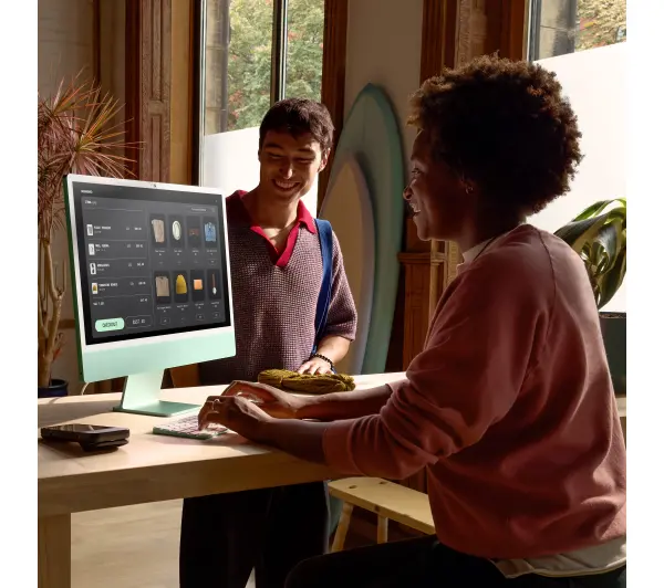 Apple iMac Retina 4.5K M4 8-rdzeni 23,5" 16GB RAM 256GB Dysk SSD macOS Zielony - Kup na Raty - RRSO 0%