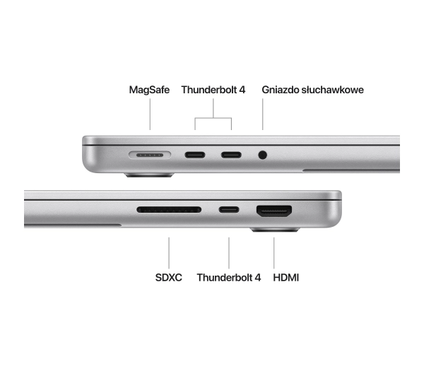 Apple MacBook Pro 2024 14,2" M4 16GB RAM 1TB Dysk macOS Srebrny Funkcje AI - Kup na Raty - RRSO 0%