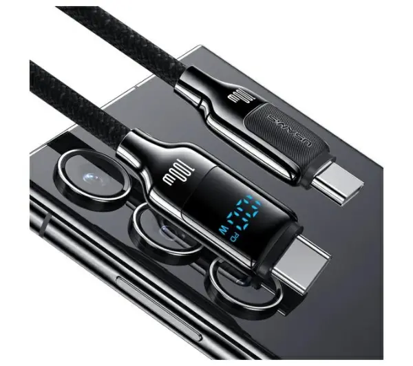 USAMS USB-C do USB-C 100W 1,2m Czarny