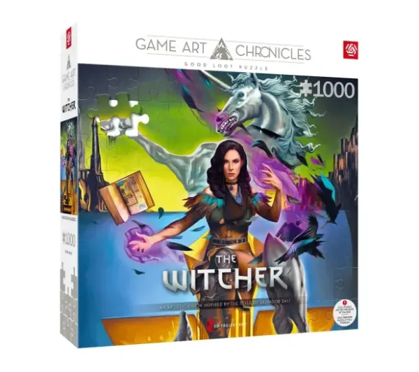 Good Loot The Witcher Yennefer & Salvador Dali Game Art Chronicles Puzzle 1000 elementów