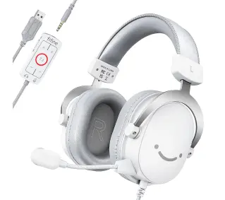 Fifine AmpliGame H9W Nauszne Biały