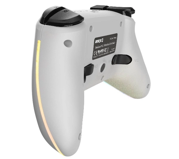 Armor3 NuRival Light Up do Nintendo Switch Bezprzewodowy Biały