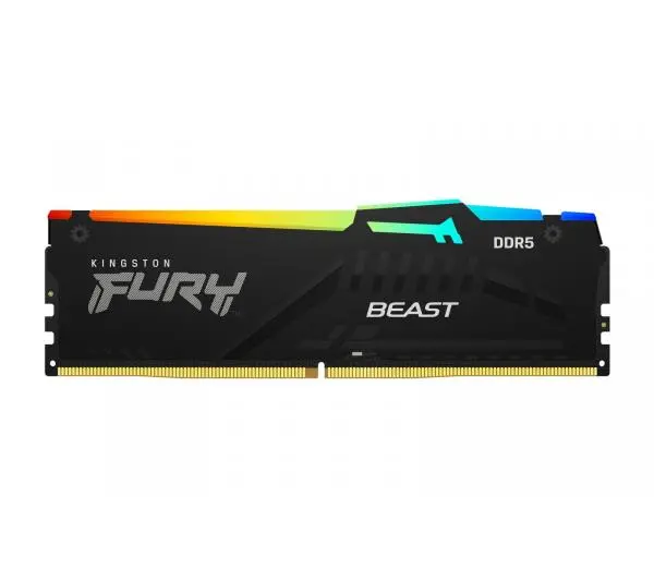 Kingston FURY Beast RGB DDR5 16GB 6000 CL36 Czarny