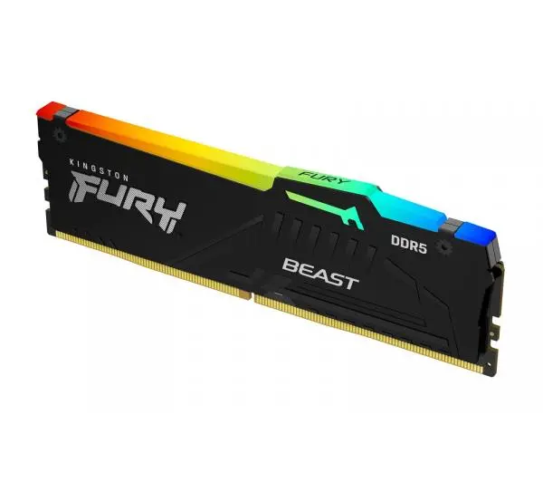 Kingston FURY Beast RGB DDR5 16GB 6000 CL36 Czarny - Kup na Raty - RRSO 0%