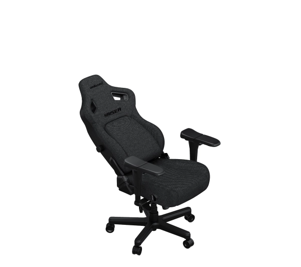 Anda Seat Kaiser 4 XL Gamingowy do 200kg Tkanina Lniana Ciemnoszary - Kup na Raty - RRSO 0%