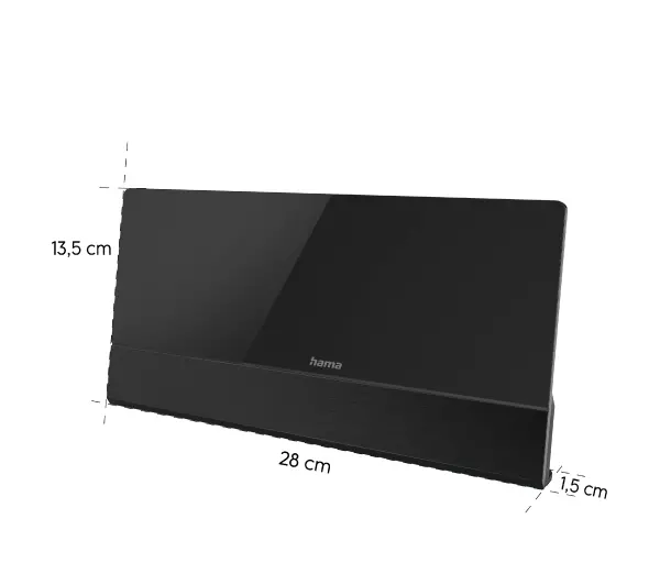 Hama PRE50 FL-3 Pokojowa DVB-T2, DAB+, DAB, UKV