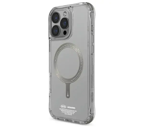 Skinarma Magnetic Charging do iPhone 16 Pro Tytanowy