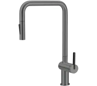 Deante MOMI BKM_D73N Titanium Stal szlachetna - TRZECI -55%, ALBO 5-TY ZA 1ZŁ - Kup na Raty - RRSO 0%