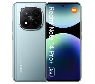 Xiaomi Redmi Note 14 Pro+ 5G 12/512GB Funkcje AI 6,67" 120Hz 200Mpix Niebieski - ⚡ BESTSELLERY ⚡ - Kup na Raty - RRSO 0%
