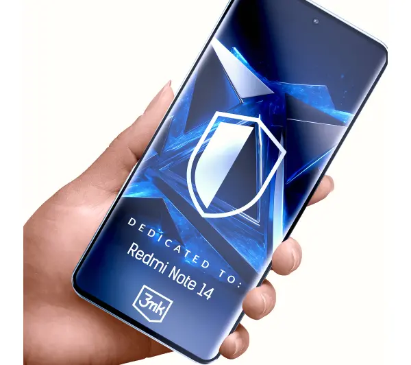 3mk HardGlass Max Lite Czarny do Xiaomi Redmi Note 14