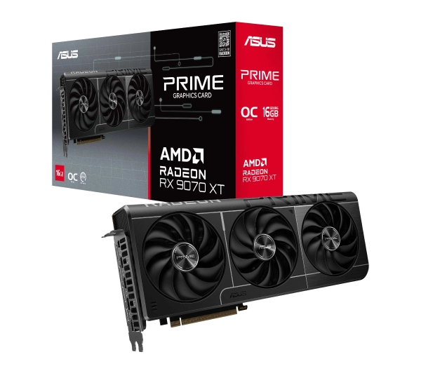 ASUS Prime Radeon RX 9070 XT OC Edition 16GB GDDR6 256bit FSR