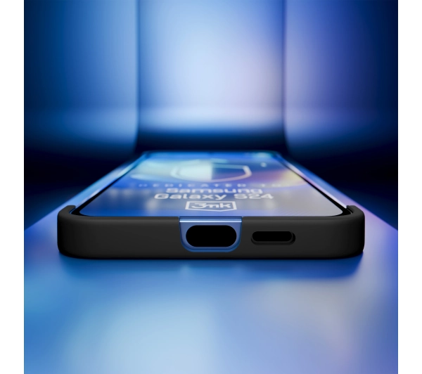 3mk Just20g Clear Case do Galaxy S24 Czarny