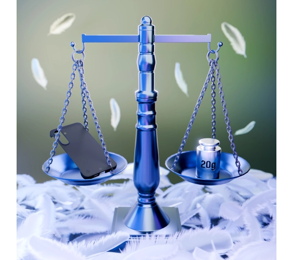 3mk Just20g Clear Case do Galaxy S24 Czarny