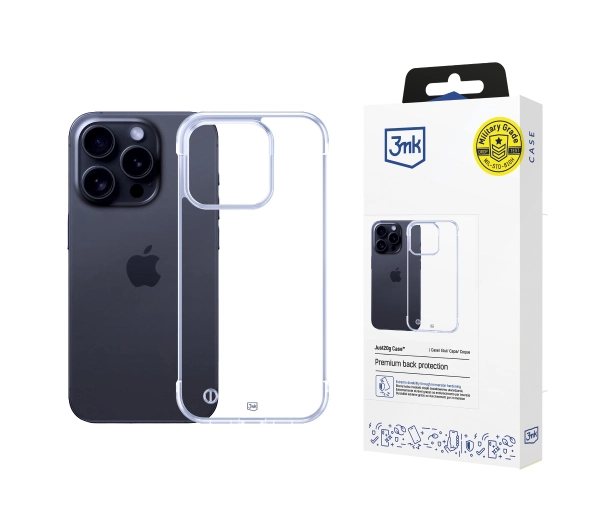 3mk Just20g Clear Case do iPhone 13 Pro Max