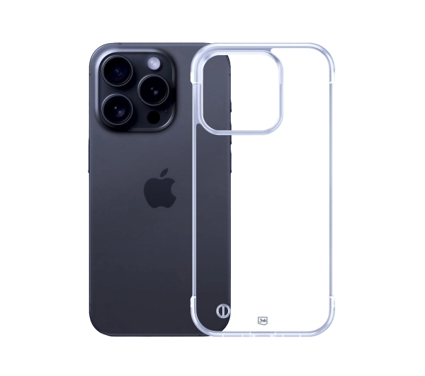 3mk Just20g Clear Case do iPhone 15 Pro Max Przezroczysty
