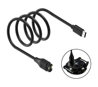Beline  USB-C do ładowania zegarków Garmin 1m Czarny - ⚡ BESTSELLERY ⚡