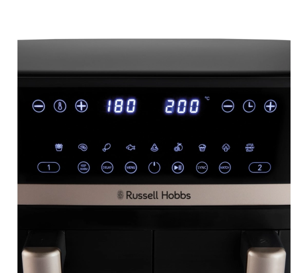 Russell Hobbs Satis Fry DualBaske 27680-56 2800W 9l - Kup na Raty - RRSO 0%