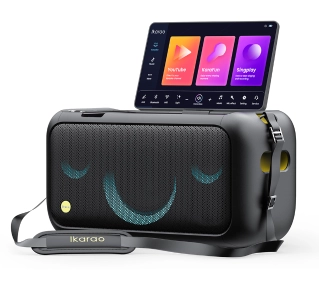 Ikarao Break X1 100W Bluetooth Mikrofon Karaoke Czarny - ⚡ EURO HIT CENOWY! ⚡ - Kup na Raty - RRSO 0%