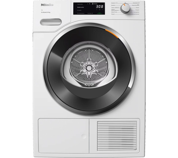Suszarki do prania - Miele TWH780WP EcoSpeed 64,3cm 9 kg Zdalne sterowanie
