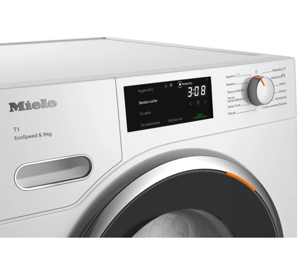 Miele TWH780WP Funkcje AI EcoSpeed 64,3cm 9 kg Zdalne sterowanie - TRZECI -55%, ALBO 5-TY ZA 1ZŁ - Kup na Raty - RRSO 0%