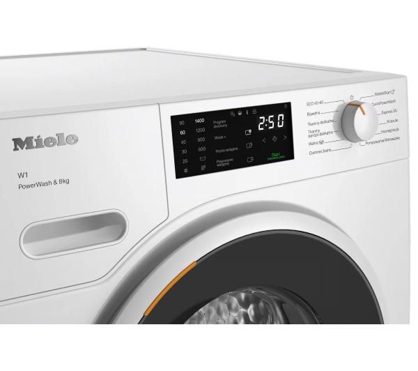 Miele WWB360 WCS PWash Funkcje AI 8kg 1400obr/min Zdalne sterowanie - Kup na Raty - RRSO 0%