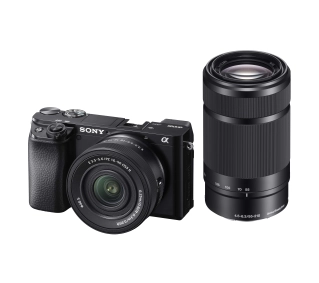 Sony A6100A + E PZ 16-50mm + 55-210mm - ⚡ EURO HIT CENOWY! ⚡ - Kup na Raty - RRSO 0%