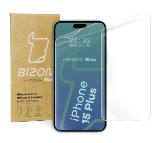 Bizon na ekran Hydrogel Front do iPhone 15 Plus/15 Pro Max 2 sztuki