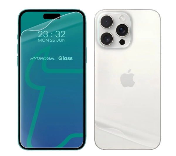 Bizon na tył i przód Hydrogel Pack do iPhone 15 Pro Max