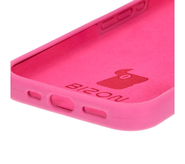 Bizon Silikonowe Soft do iPhone 16 Fuksja