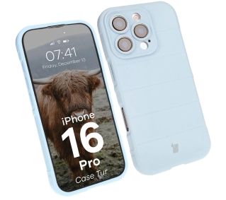 Bizon Tur do iPhone 16 Pro Light Blue