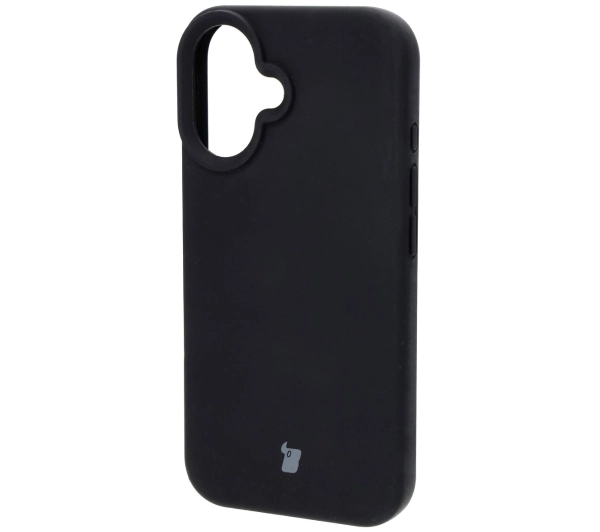 Bizon Silikonowe Soft do iPhone 16 Czarny