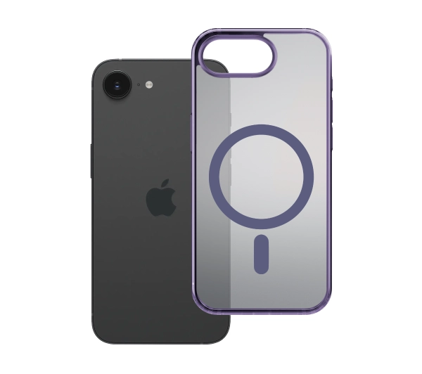 3mk Frosty MagCase iPhone16e Fioletowy