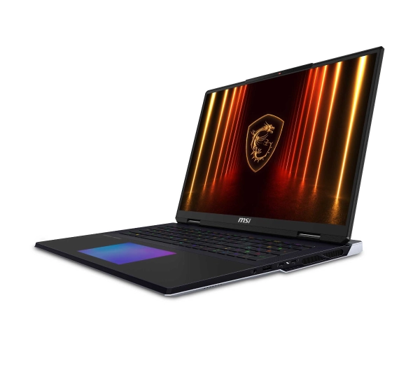 MSI Titan 18 HX AI A2XWIG-220PL 18" 120Hz Ultra 9 285HX 64GB RAM 6TB Dysk SSD RTX5080 DLSS4 Win11 Pro Czarny+Zestaw AKC AI - Kup na Raty - RRSO 0%
