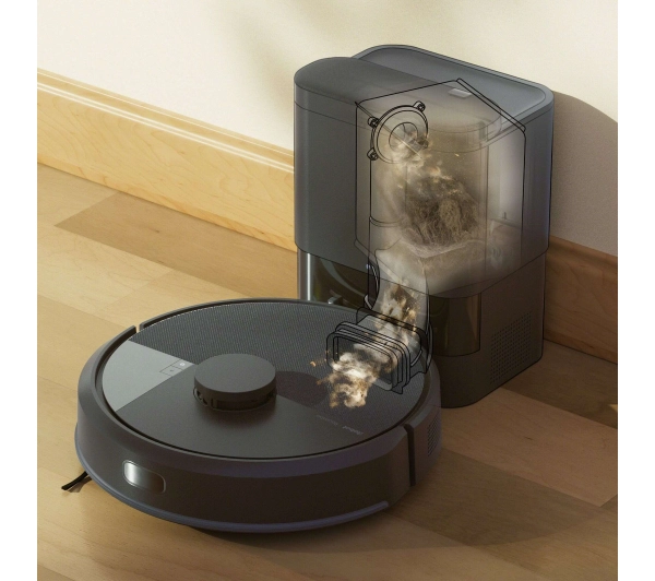 iRobot Roomba 105 Combo Funkcja mopowania Stacja oczyszczająca Tworzenie mapy pomieszczenia 59dB Czarny - ⚡ EURO HIT CENOWY! ⚡ - Kup na Raty - RRSO 0%