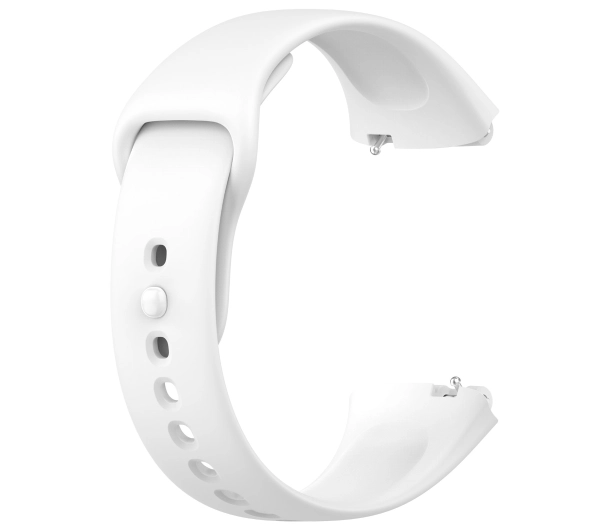 Bizon Strap Watch Dots do Xiaomi Redmi Watch 3 Active Biały