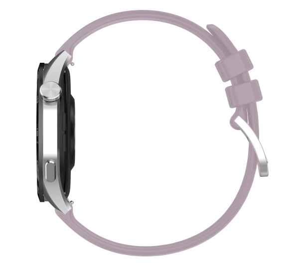 Bizon Strap Watch Silicone Pro T QuickRelease 18mm Jasnofioletowy