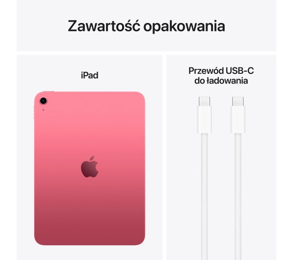 Apple iPad 11" 11 gen 128GB Wi-Fi Różowy - ⚡ EURO HIT CENOWY! ⚡ - Kup na Raty - RRSO 0%