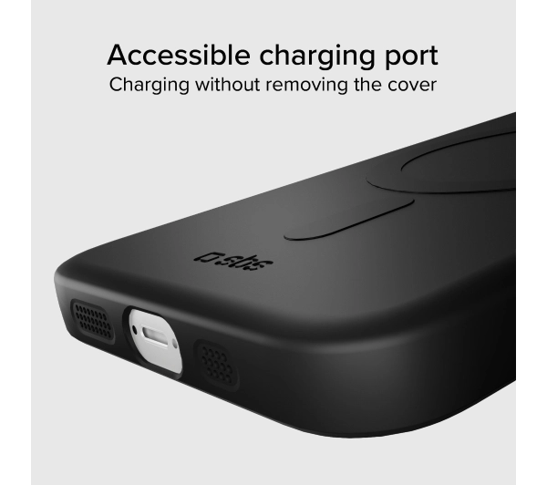 SBS Instinct do iPhone 16e Czarny