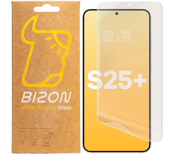 Bizon matowa Film Sun do Galaxy S25 Plus 2 sztuki