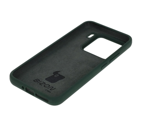 Bizon Silikonowe Soft do Xiaomi 15 Ciemnozielony