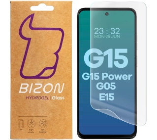 Bizon na ekran Hydrogel Front do Motorola Moto G15/G15 Power/G05/E15 2 sztuki