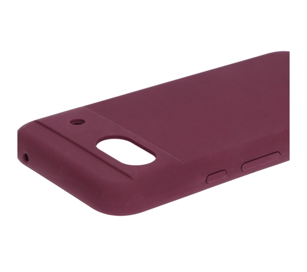 Bizon Silikonowe Soft do Google Pixel 8a Ciemno-fioletowy