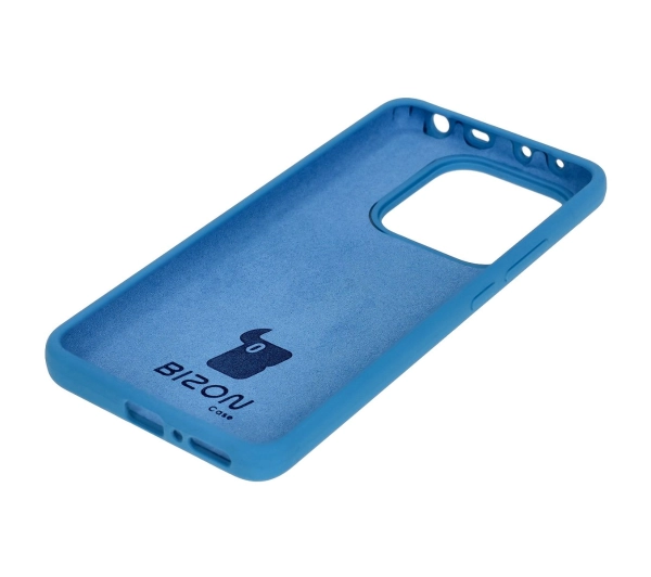 Bizon Silikonowe Soft do Xiaomi Redmi Note 14 5G Niebieski