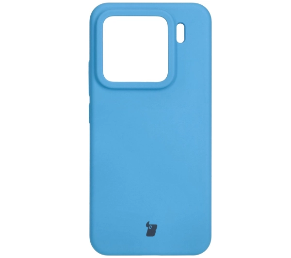 Bizon Silikonowe Soft do Xiaomi 15 Niebieski