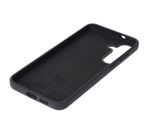 Bizon Silikonowe Soft do Galaxy S25 Plus Czarny